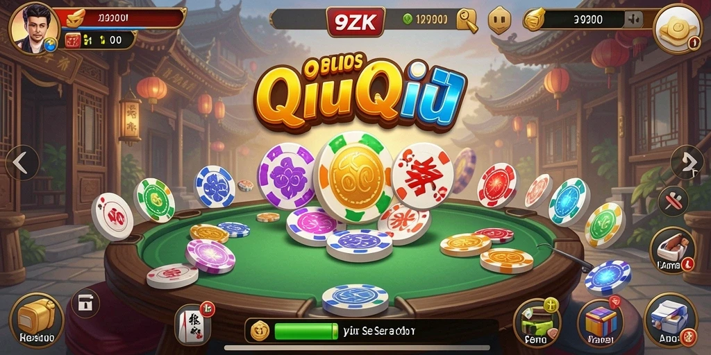 Gameplay QiuQiu yang seru di 9ZK