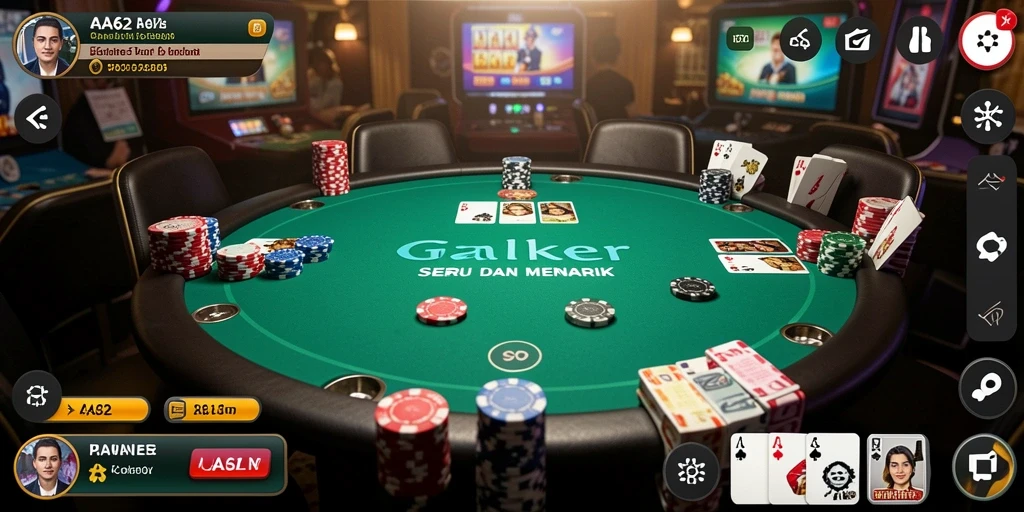 Tangkap momen seru permainan Poker di AA62.
