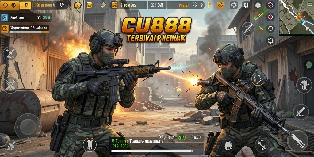 Gameplay seru CU888 dengan grafis memukau dan aksi cepat.