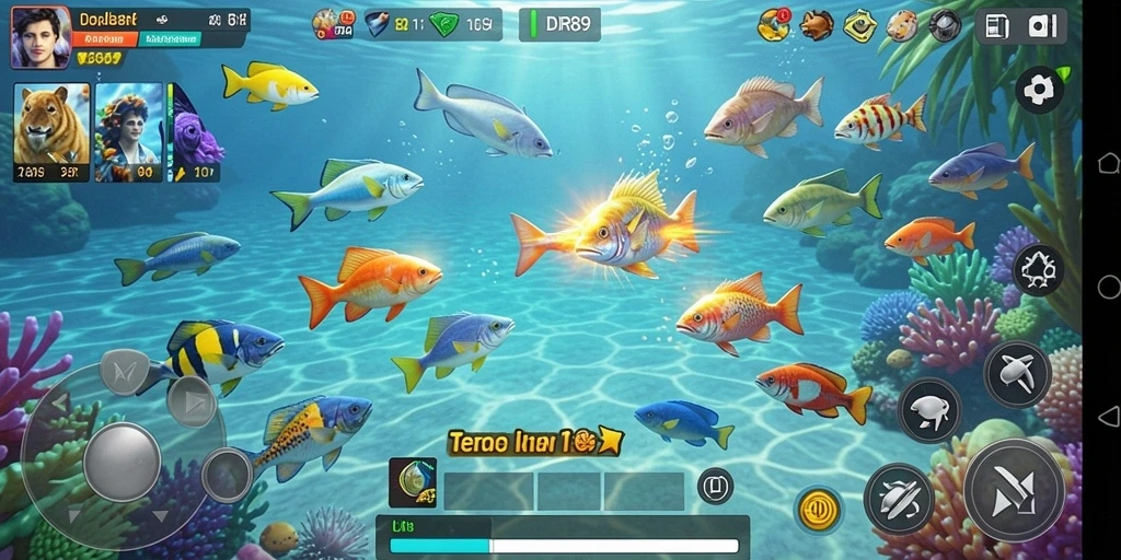 Gameplay seru Tembak Ikan di IDR89 dengan grafik menarik.