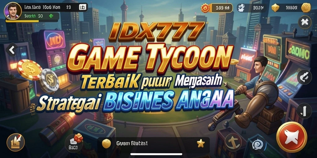 Screenshot menunjukkan gameplay Tycoon yang menarik dan interaktif.