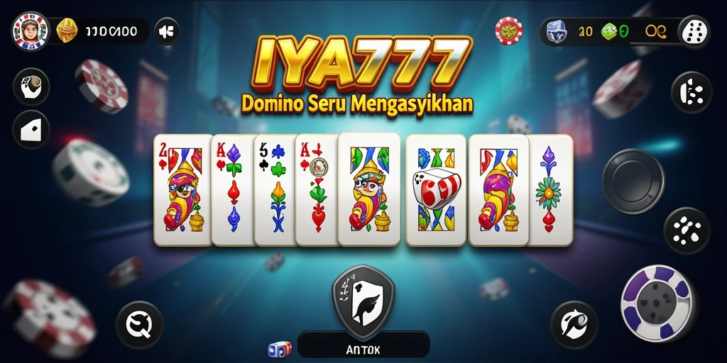 Tangkapan layar gameplay Domino yang seru dan interaktif.