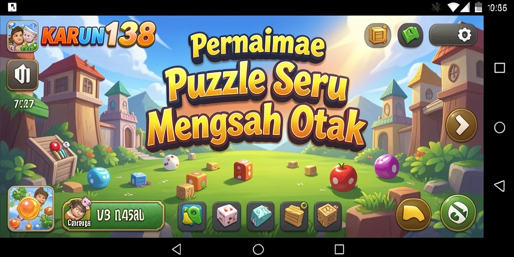 Screenshot KARUN138 yang menunjukkan gameplay Puzzle yang menarik.