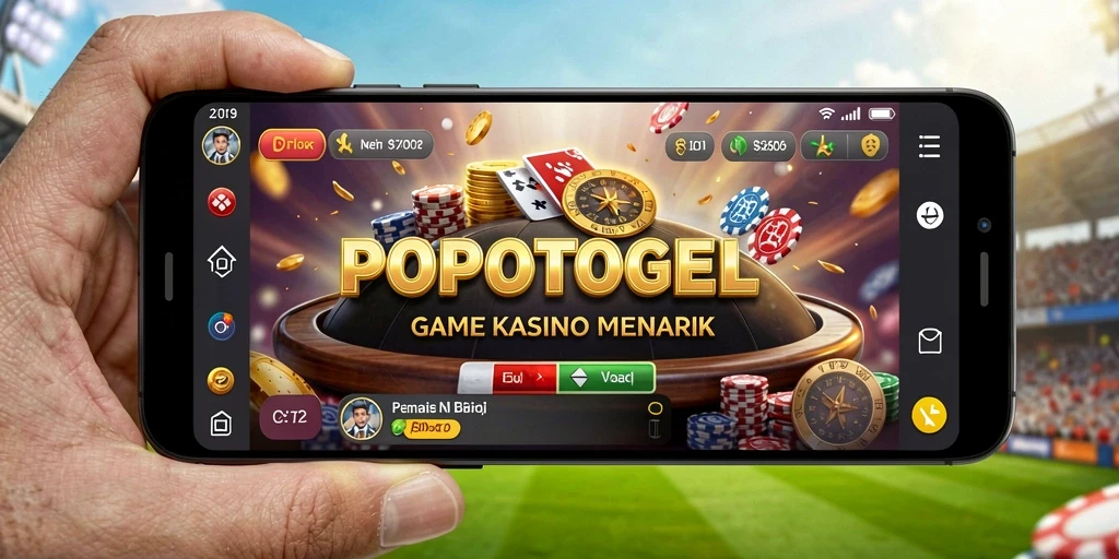 Tampilan menarik gameplay Kasino di POPOTOGEL.