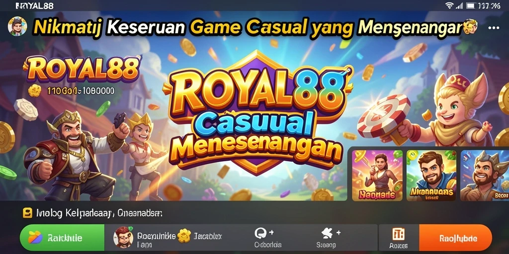 Tampilan gameplay menarik dalam ROYAL88 dengan berbagai tantangan.