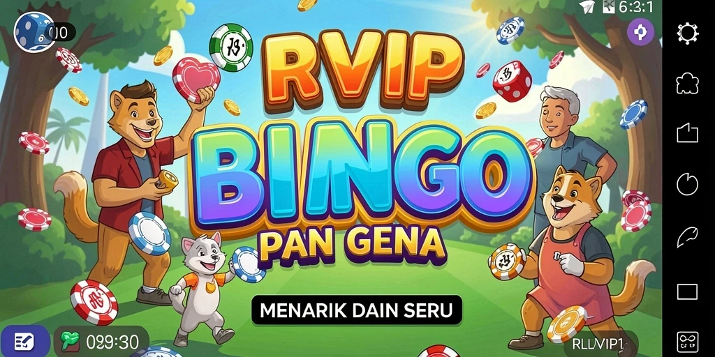 Tampilan gameplay Bingo yang seru dan interaktif.