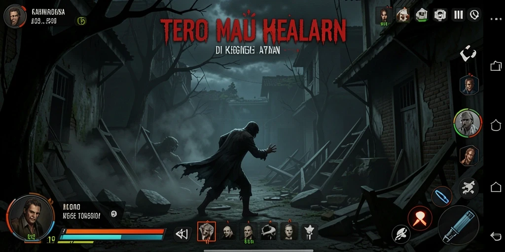 Tampilan gameplay T6 yang menegangkan dan menyeramkan.
