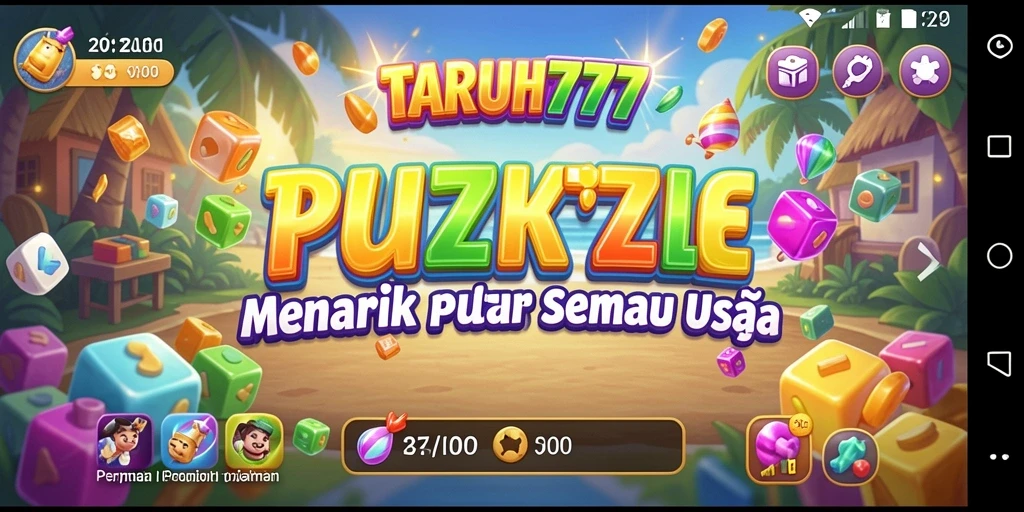 Gameplay menantang dan seru dari TARUH777 dalam permainan Puzzle.