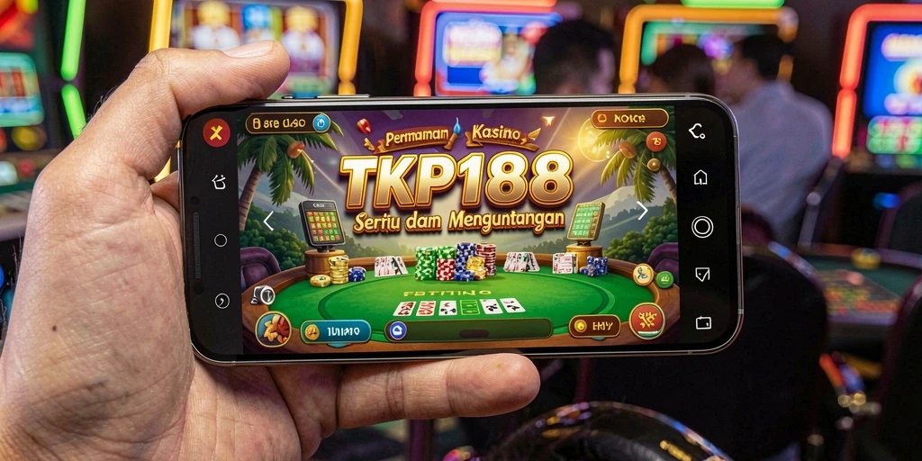 Tampilan menarik gameplay kasino di TKP188.
