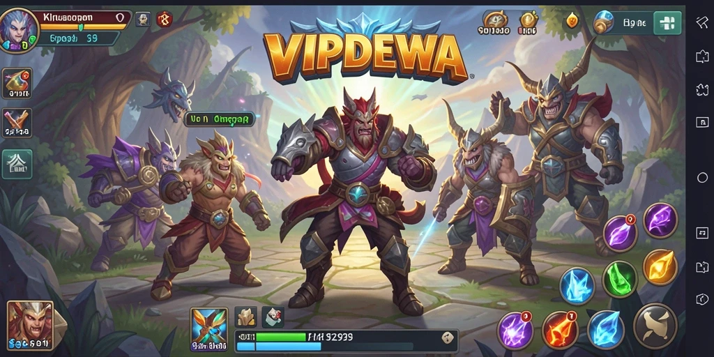Menunjukkan aksi pertarungan mendebarkan dalam VIPDEWA.