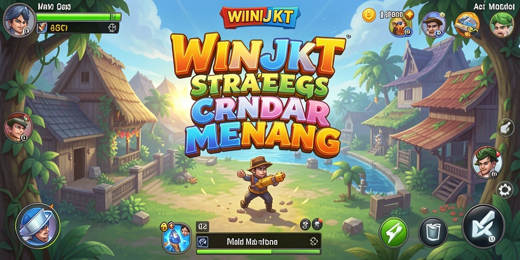 Tampilan gameplay WINJKT yang mendebarkan dengan strategi yang mendalam.