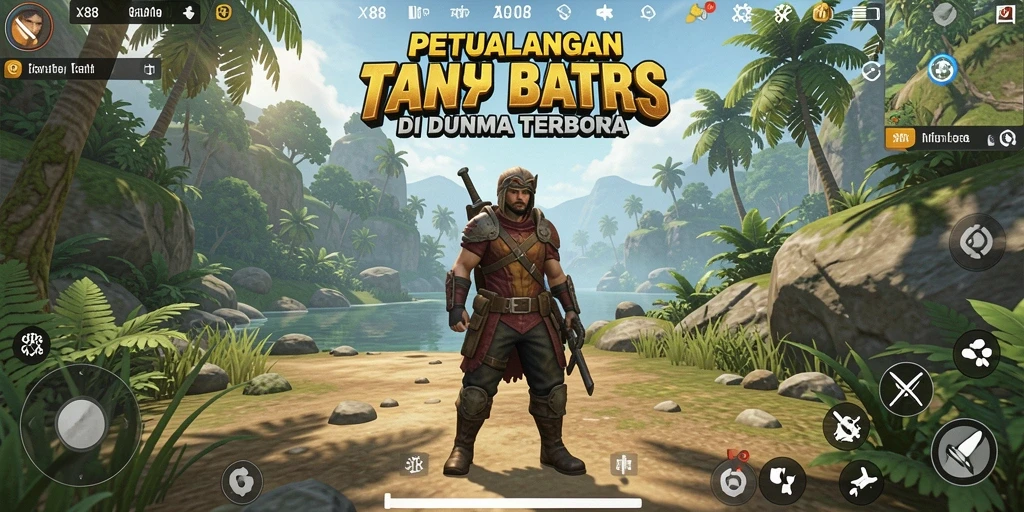 Tampilan gameplay Open World yang menakjubkan dari X88.